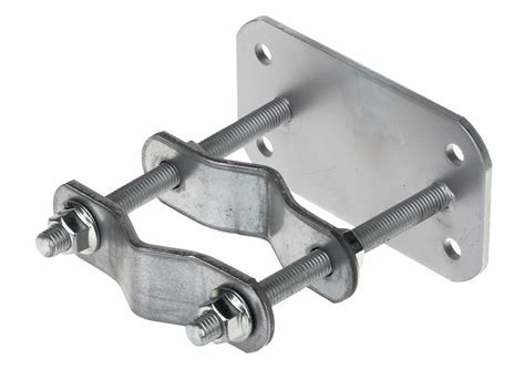 metal mast bracket|mast wall mount bracket.